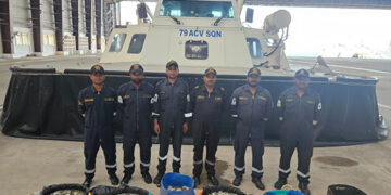 ICG seizes Rs 80 Lakh worth illegal consignment of sea cucumbers off South Uchipuli near Rameswaram