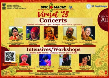 IIT Gandhinagar to hold SPIC MACAY VIRASAT 2025 from March 22 – 30