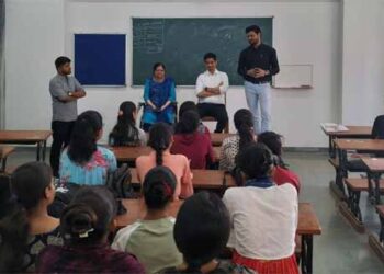 Students of Navgujarat Group of Colleges get insights on UPSC and GPSC careers