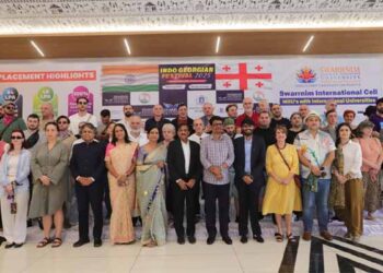 Indo-Georgian Fest hosted by Swarrnim Startup University ends with soul-stirring theatrical performances