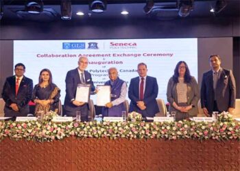 Now, GLS University UG students can pursue 2nd, 3rd year study in Seneca Polytechnic of Canada