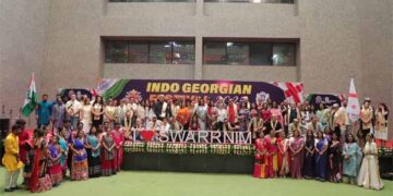 Indo-Georgian Festival 2025 kickstarts with a bang at Swarrnim Startup and Innovation University