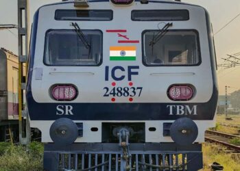 Chennai Divn introduces first AC EMU train service between Chennai Beach And Chengalpattu