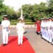 ICG Commander (Western Seaboard) visits Coast Guard Regional HQs (North West) in Gandhinagar
