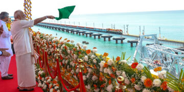 PM Modi dedicates Pamban, India’s first vertical lift sea bridge to nation