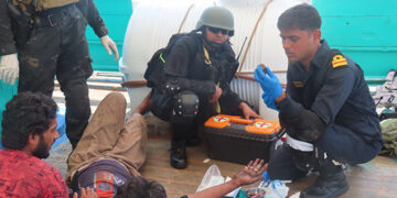 INS Trikand renders critical medical help to Pak crew in the Central Arabian Sea