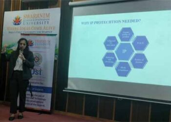 Swarrnim Startup and Innovation University marks World Intellectual Property Day with expert session