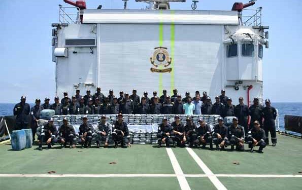 ICG, Gujarat ATS jointly seize 300 kg narcotics worth Rs 1,800 cr near Gujarat Coast