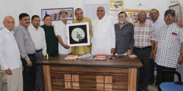 BR Prajapati elected Gujarat Journalists Union president for the eighth consecutive term