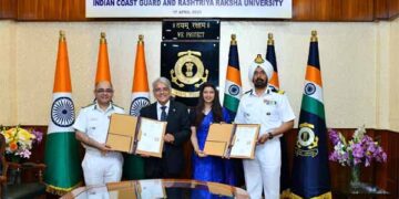 RRU & ICG formalise strategic partnership to strengthen maritime law enforcement training