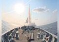 INS Surat flexes muscle, successfully test-fires MR-SAM in Arabian Sea
