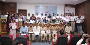 PMG Krishna Kumar Yadav felicitates 80 best performers for excellent services during 2024-25