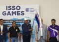 Cricket Legend Kapil Dev inaugurates ISSO Swimming Regional at Adani International School