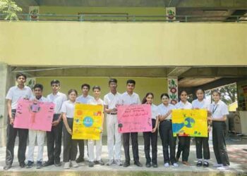 School with a difference: DPS East Ahmedabad students celebrate Earth Day with art and farm visit