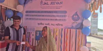 CSR: Hinduja Foundation and Gulf Oil Lubricants install 500 LPH Water ATM in Chotila, Rajkot