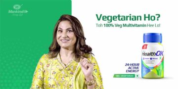 Mankind unveils HealthOK’s 100% veg multivitamin tablets campaign with Archana Puran Singh