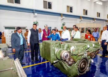 DDRD Secy and Chairman DRDO inaugurate Automotive & Weapon System Testing Centre