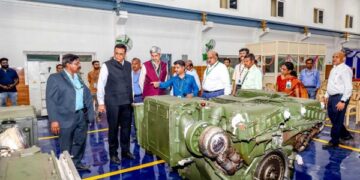 DDRD Secy and Chairman DRDO inaugurate Automotive & Weapon System Testing Centre