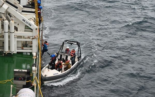 ICG, Indian Navy rescue all 24 crew members as Liberian vessel sinks off Kerala Coast