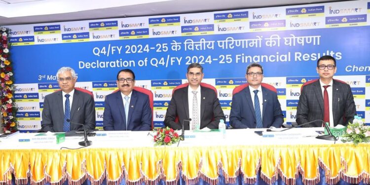 Q4 results: Indian Bank profit zooms 32% to ₹2,956 crore on improved core income