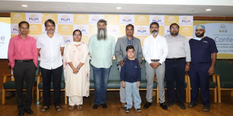 MGM Healthcare successfully performs Renal Re-Transplant on 12-year-old born sans abdominal veins