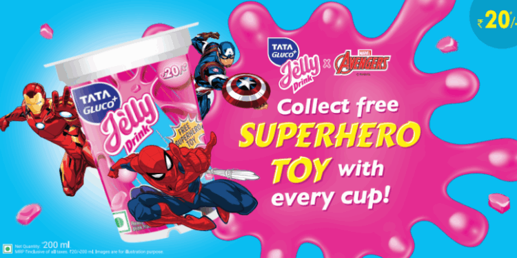 Tata Gluco+ Jelly joins forces with Disney’s Marvel Avengers