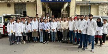 Swarrnim University students gain hands-on forensic medicine experience at BJ Medical College