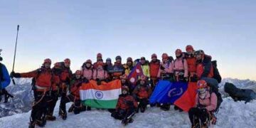 Youth power: NCC expedition team, comprising youngest climbers, successfully scales Mt Everest