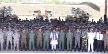 When missiles were dropped inside the enemy territory, the world heard the echoes of India’s valour and might: Defence Minister Rajnath Singh