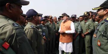 PM Modi interacts with soldiers in Adampur air base, bares Pak propaganda blitzkrieg