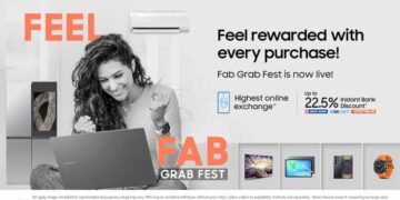 Beat the heat with Samsung’s Fab Grab Fest – huge discounts on gadgets & appliances!