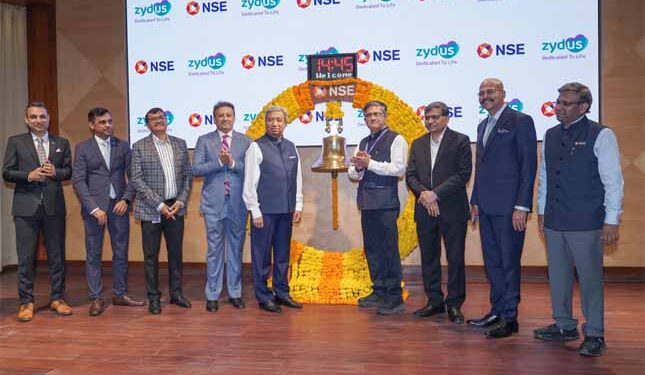 Zydus Lifesciences holds bell ringing ceremony to mark silver jubilee of listing on NSE