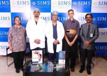 SIMS Hospital performs India’s first combined open-heart valve replacement and TAVR valve-specialised aortic graft surgery