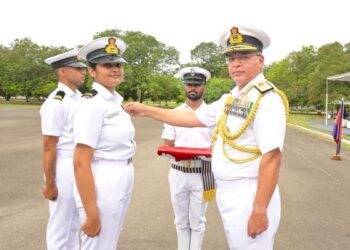 1 woman among 18 Navy pilots graduate from Helicopter Training School in Arakkonam