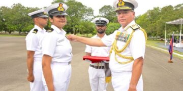 1 woman among 18 Navy pilots graduate from Helicopter Training School in Arakkonam