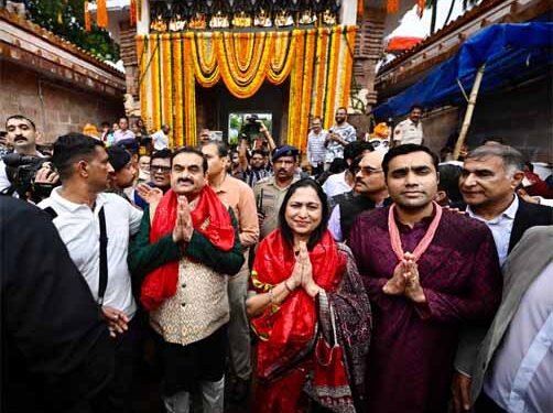 Seeing the Lord Himself among devotees is an experience of the pinnacle of humility, simplicity, and compassion: Gautam Adani