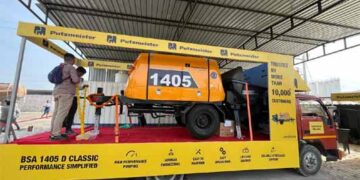 Putzmeister unveils latest addition to its stationary concrete pump range, holds roadshow in Gujarat