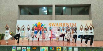 Swarrnim University’s Dept of Swasthavritta & Yoga celebrates International Yoga Day