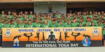 ICG Region (North West) celebrates International Yoga Day with zeal across Gujarat