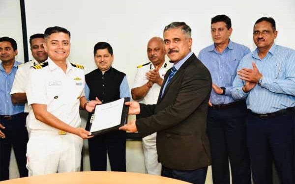 ICG inducts ‘Adamya’, the first FPV out of the eight being built by GSL, with indigenous tech