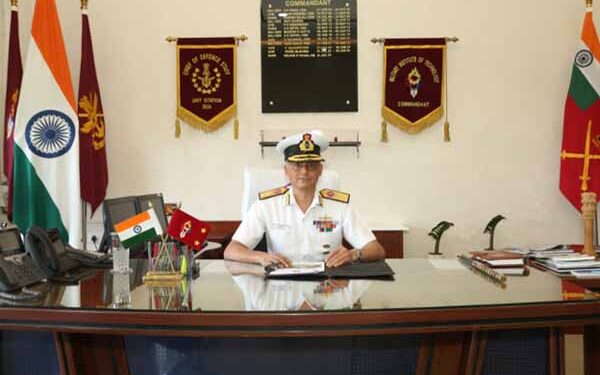 Rear Admiral V Ganapathy assumes charge as Commandant of Military Institute of Technology