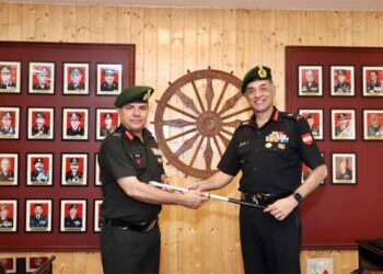Lieutenant General AVS Rathee assumes charge of Konark Corps as its 28th GOC