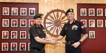 Lieutenant General AVS Rathee assumes charge of Konark Corps as its 28th GOC