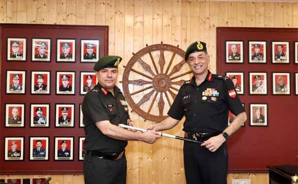 Lieutenant General AVS Rathee assumes charge of Konark Corps as its 28th GOC