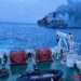 Valiant ICG intensifies operations as burning container vessel drifts off Kerala Coast