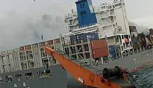 Indian Navy carries out successful aerial insertion of salvage team on distressed MV Wan Hai 503