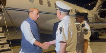 Rajnath Singh lands in China’s Qingdao for SCO Defence Ministers’ Meet 