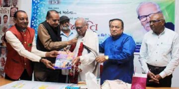 88th birthday of award-winning writer Yashwant Mehta celebrated in Ahmedabad