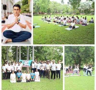 Yoga is the science of living a disciplined life, says PMG Krishna Kumar Yadav