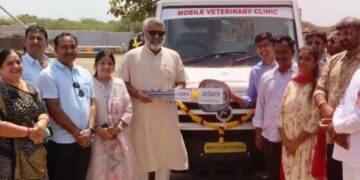 CSR: Adani Foundation dedicates advanced mobile veterinary clinic to Suvidha Gau Seva Kendra